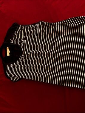 LOFT Navy Blue Ribbed Tank Top